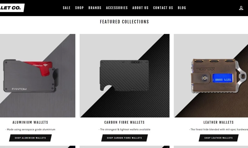 The Wallet: eCommerce Website Development