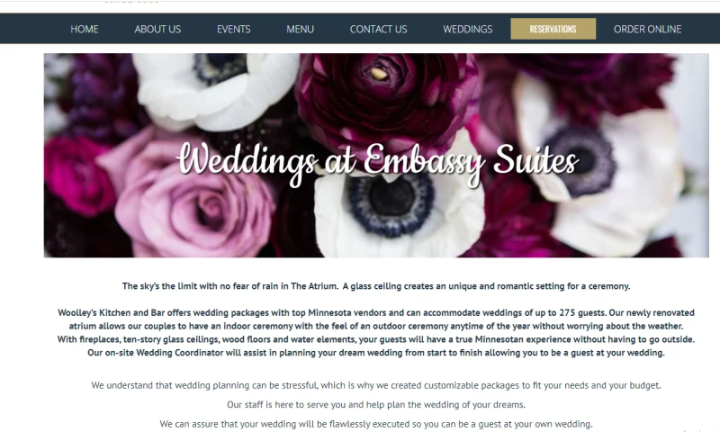 Woolleys Kitchen & Bar: Website Development