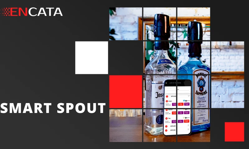 Bartender smart spout IoT device