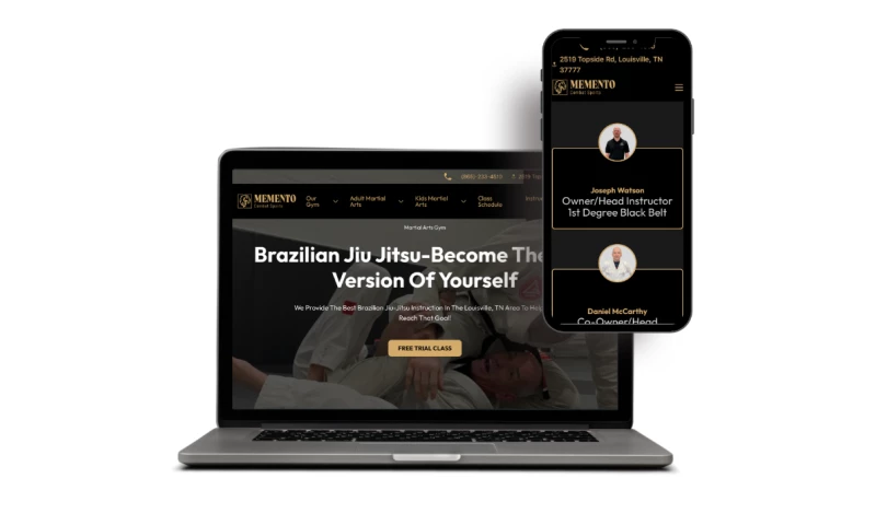 Webworks Knoxville - Memento Combat Sports