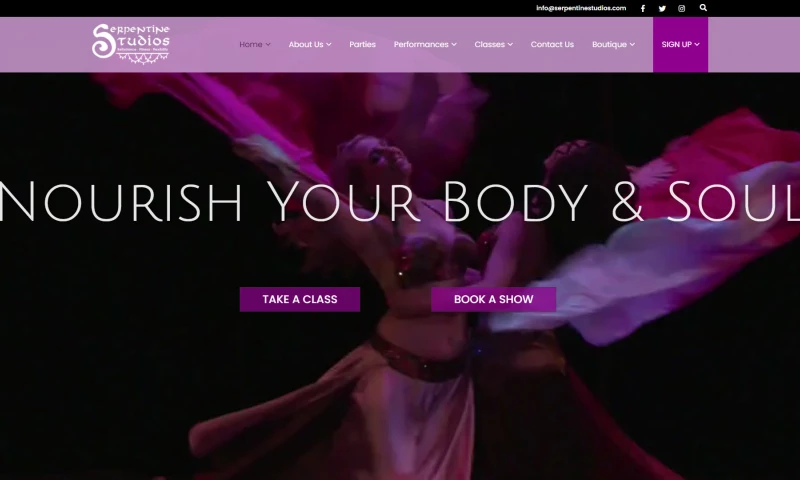 WBC designs - Serpentine Studios - Dance School