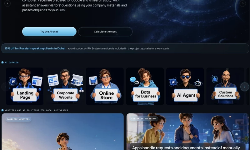 RM Systems - RM Systems: Business Website with SEO and GEO