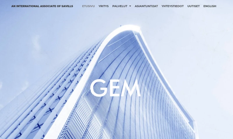 Sisu Digital - Web Design For GEM Property