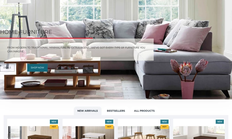 Web Solutions Kenya - Furniture Store Website Development and Marketing