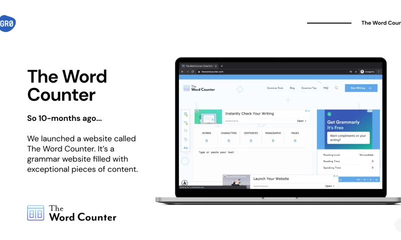 GR0 - The Word Counter