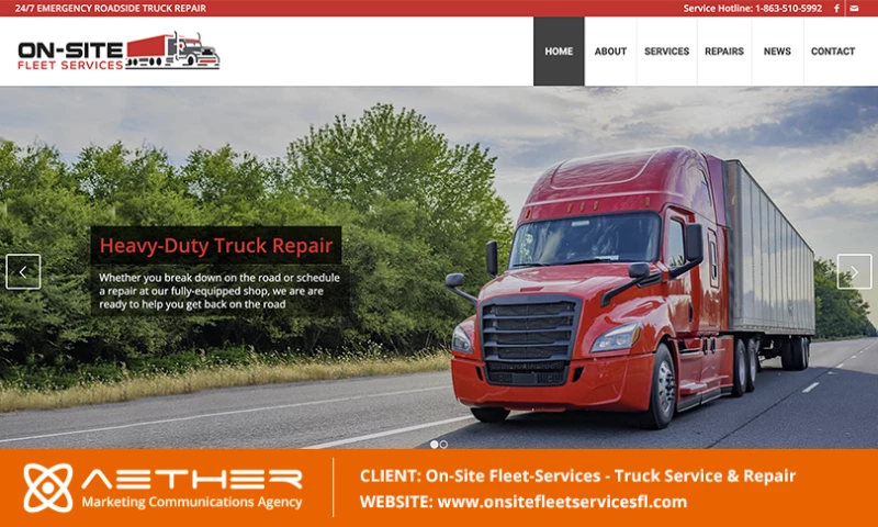 On-Site Fleet Services: Truck & Heavy Machinery Repair