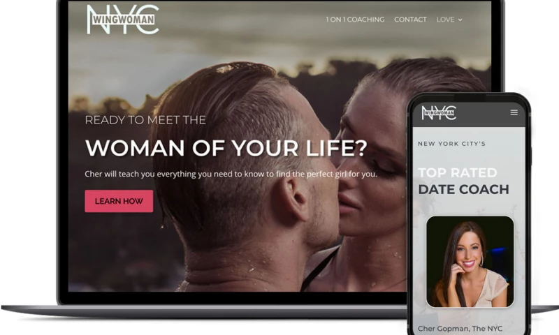 Idea Swell - Web Design for NYC Wing Woman