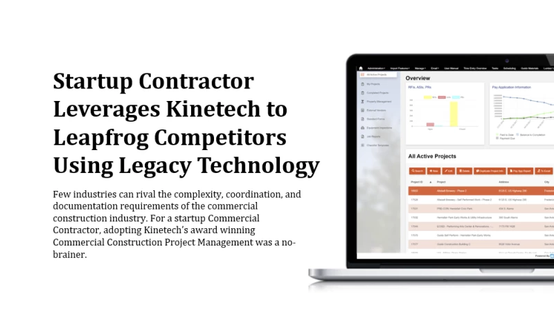 Cresta Cronstruction - Kinetech PM