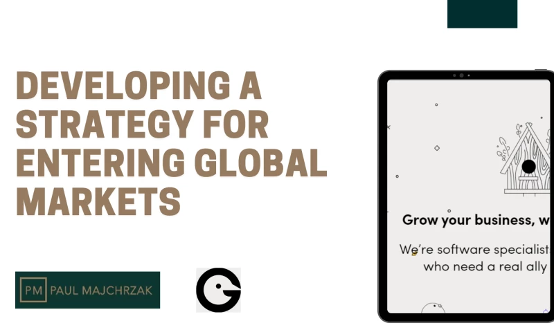 Entering the international market