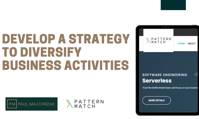 Strategy for diversification of business activities