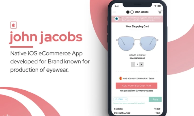 KONSTANT INFOSOLUTIONS - Native iOS eCommerce App for Known Brand of Eyewear