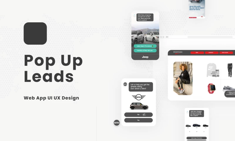 Pop up widgets