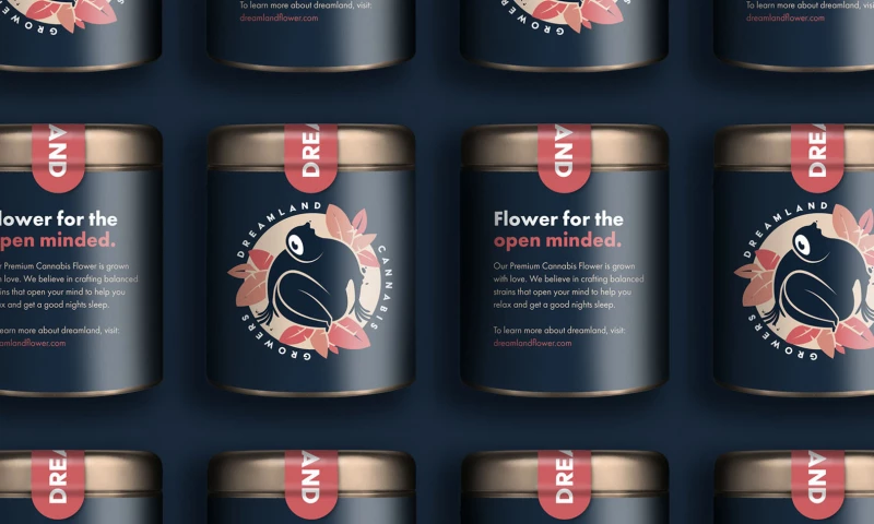 Brottman - Dreamland Cannabis Name, Brand, Logo, & Packaging