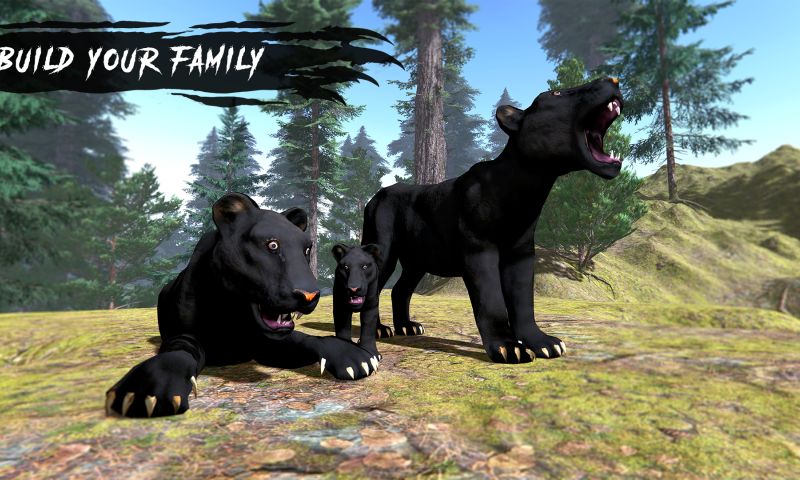 Futurealiti - Wild Panther Simulator – Animal Family Life Game