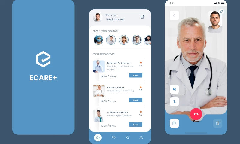 Video Health consultation App