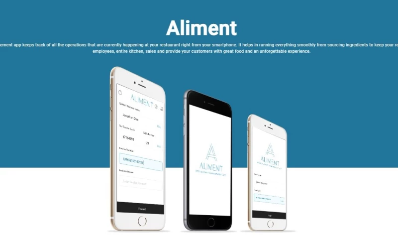 Sparx IT - Aliment - Restaurant Management Solution App