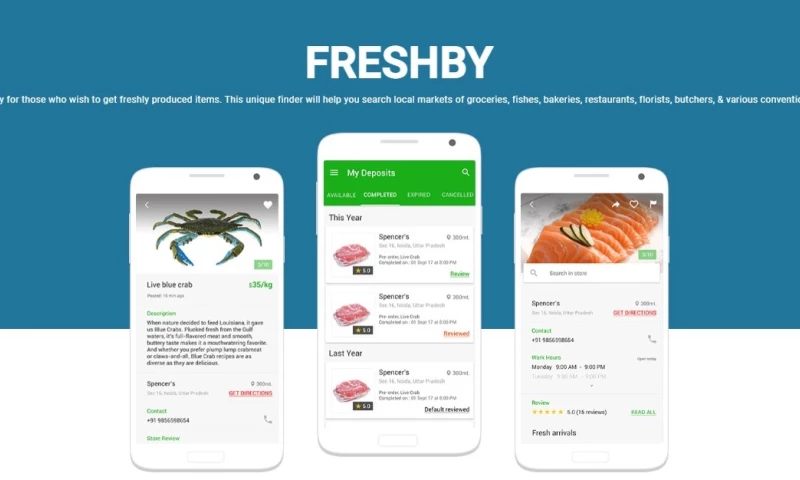 Freshby - Fresh Products Finder App