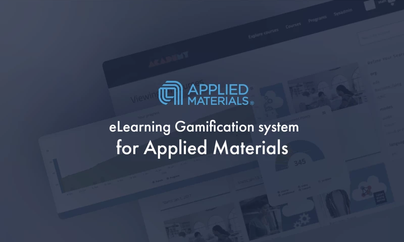 Raccoon Gang - eLearning Gamification system for applied materials