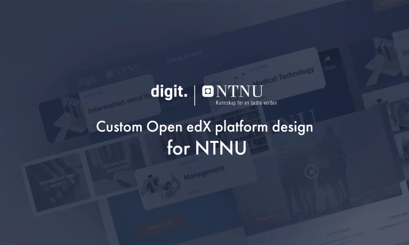 Raccoon Gang - Custom Open Edx design for NTNU