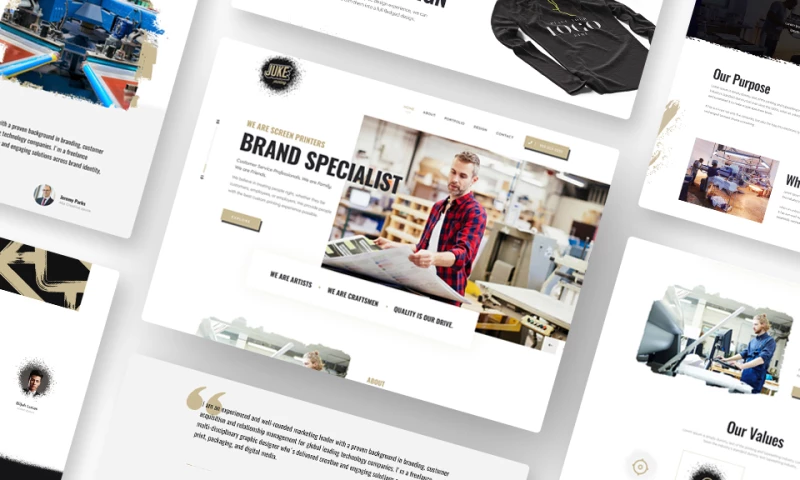 Juke Printing - Web Design & Development