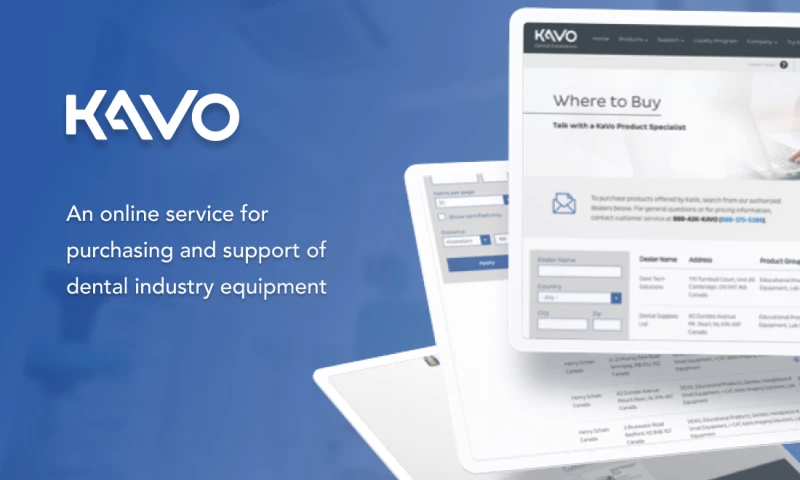 Ekreative - An online service for purchasing and support of dental industry equipment