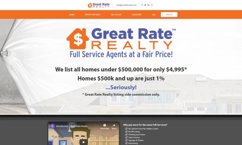 InCom - Great Rate Realty Website
