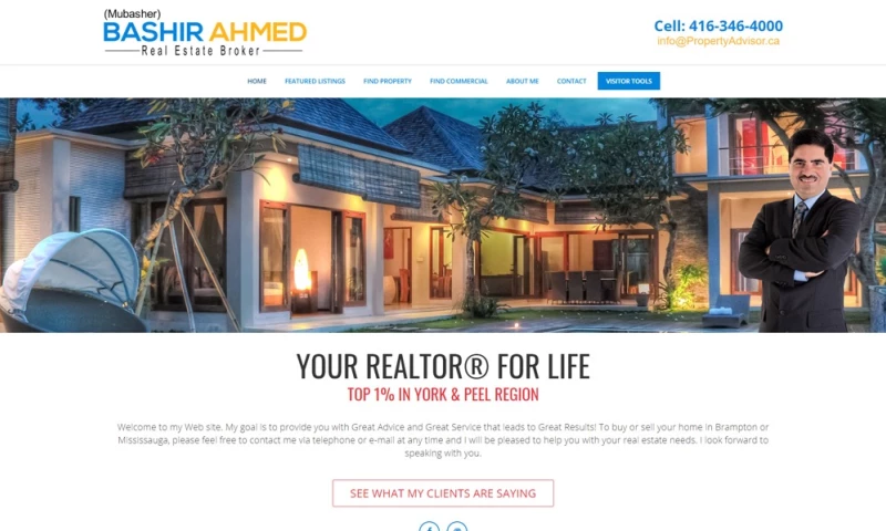 InCom - Bashir Ahmed Agent Website