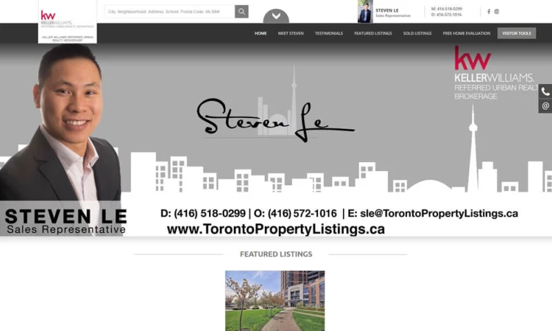 InCom - Steven Le Agent Website