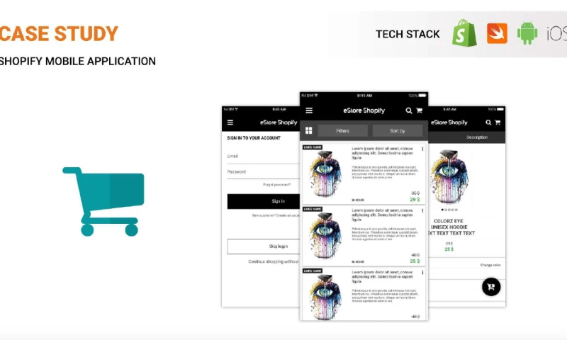 Shopify mobile application