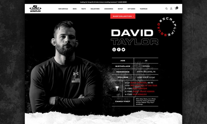 Bumping up a weight class. Client: ScrapLife