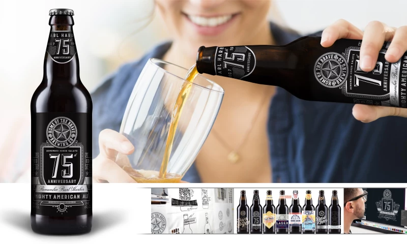 Product Ventures - 75th Anniversary of Pearl Harbor, Mighty American Ale