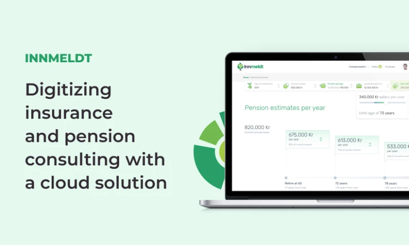 Innmeldt | SaaS platform for insurance ans pension consulting