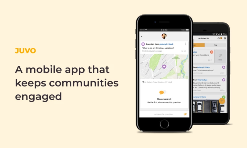 JUVO | iOS and Android Apps for Local Communities