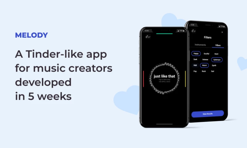 Melody | Web+mobile app for music creators