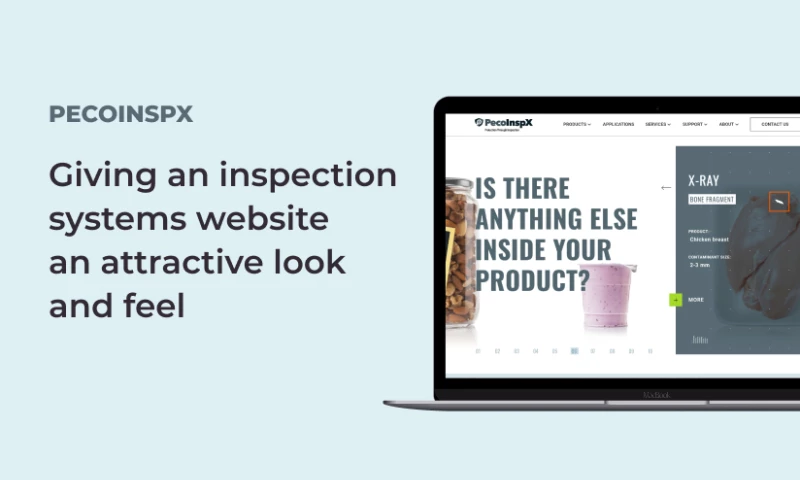 PecoInspx | Promo Website for X-Ray Inspection Company