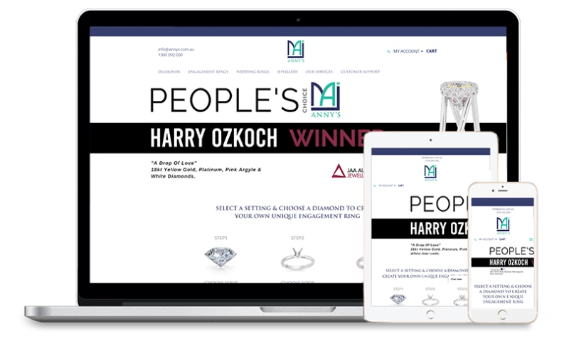 Fullestop - Annys - A custom diamond jewellery store