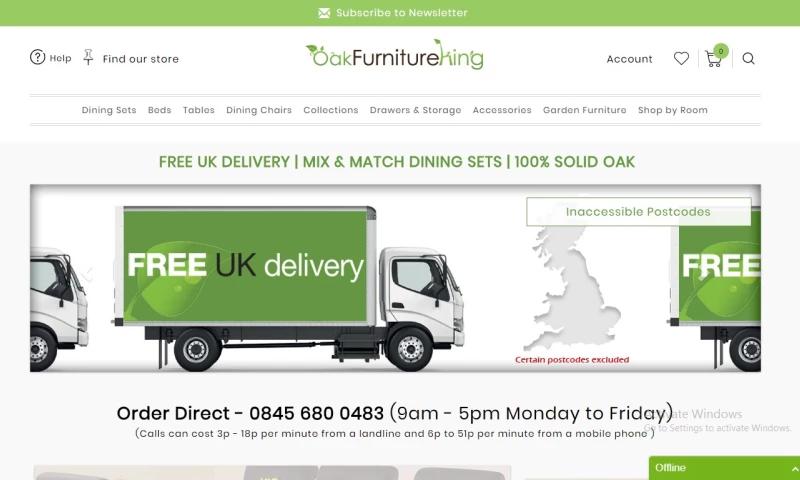 Magneto IT Solutions - Oak Furniture King