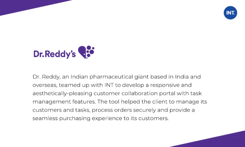 Highly Customized Task Management Along With Customer Collaboration Tool For Pharma Giant