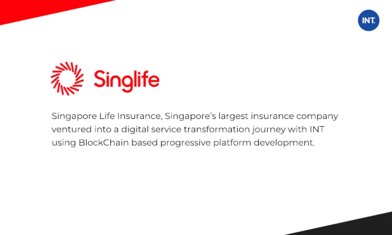 Indus Net Technologies - Blockchain-based Web and Mobile Portals Helped Singapore Life