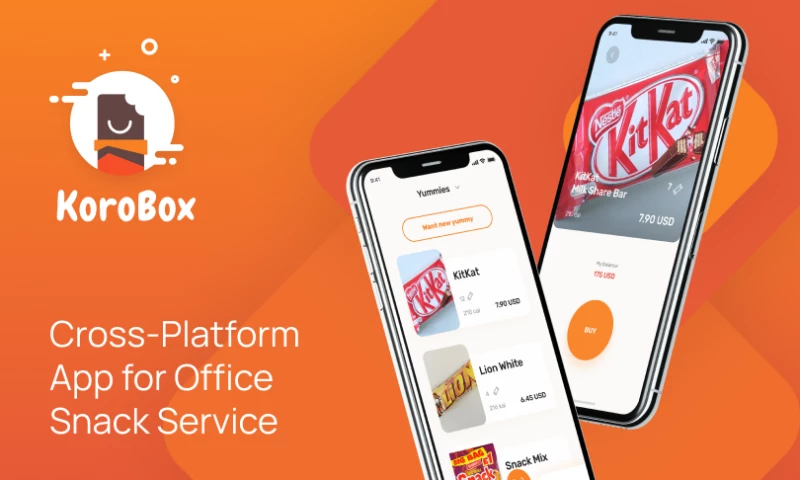 Сross-Platform App for Office Snack Service | Korobox