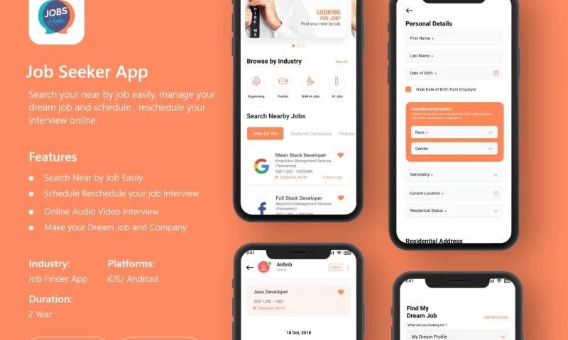 TecOrb Technologies - Job Searching Platform