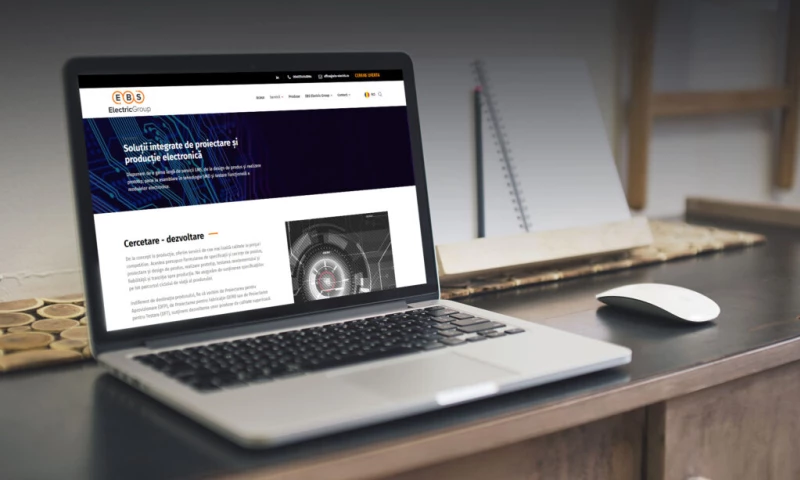 Web Activ - EBS Electric corporate website