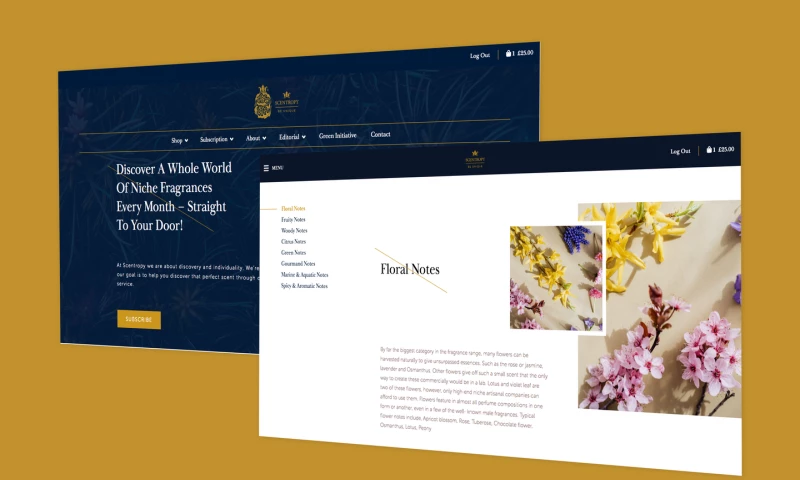 Appetite Creative - Scentropy Website & Branding