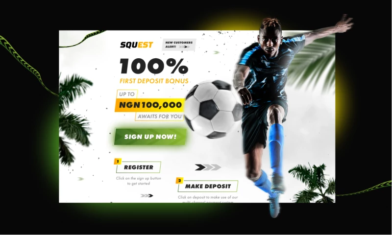 Clickable - SQUEST — Soccer Promo Page