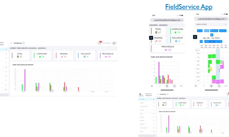 TIMIT SOLUTIONS - Field-Service Smart Web App