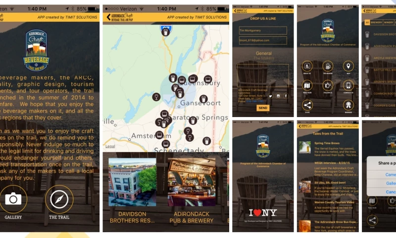 TIMIT SOLUTIONS - Craft Beverage Trail App
