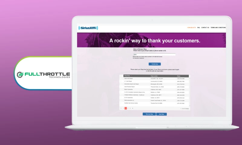 Full Throttle Technologies - Partner Onboarding Portal