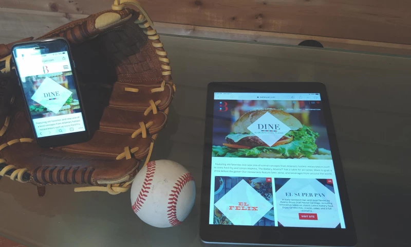 A home run hit for the Atlanta Braves