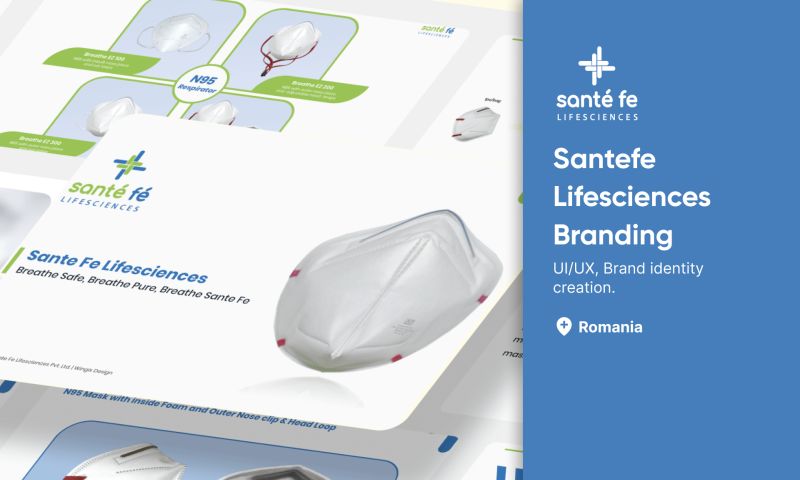 Wingix - Making Santefe Lifescience new identify by designing branding items