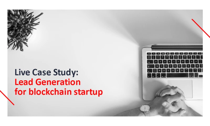 LinkedIn Lead Generation for blockchain startup.